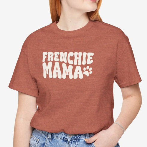 Frenchie Mom Tee - French Bulldog Shirt for Women