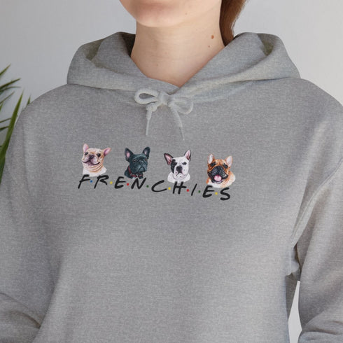 Frenchie Hoodie for Women - Funny French Bulldog Hoodie