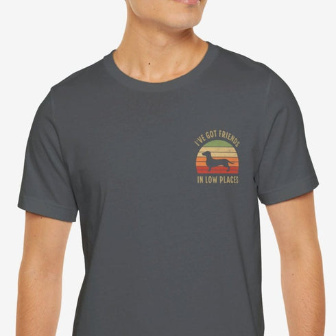 Dachshund T- Shirt for Men - Funny Dachshund Tee for Men