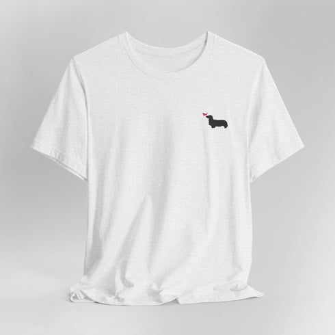 Longhaired Dachshund T- Shirt for Women