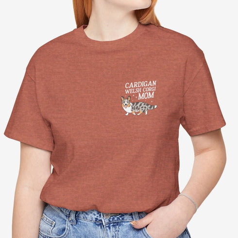 Cardigan Welsh Corgi Mom Shirt - Corgi Tee for Women