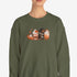 Dachshund Autumn Sweatshirt for Women - Crew Sweatshirt