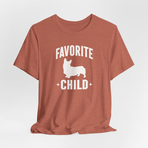 Corgi Mom Shirt - Favorite Child Dog Corgi Owner T-shirt