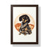 Dachshund Framed Poster - Dachshund Wall Art