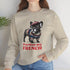 French Bulldog Sweatshirt - Pardon my French - Frenchie Sweatshirt for Women