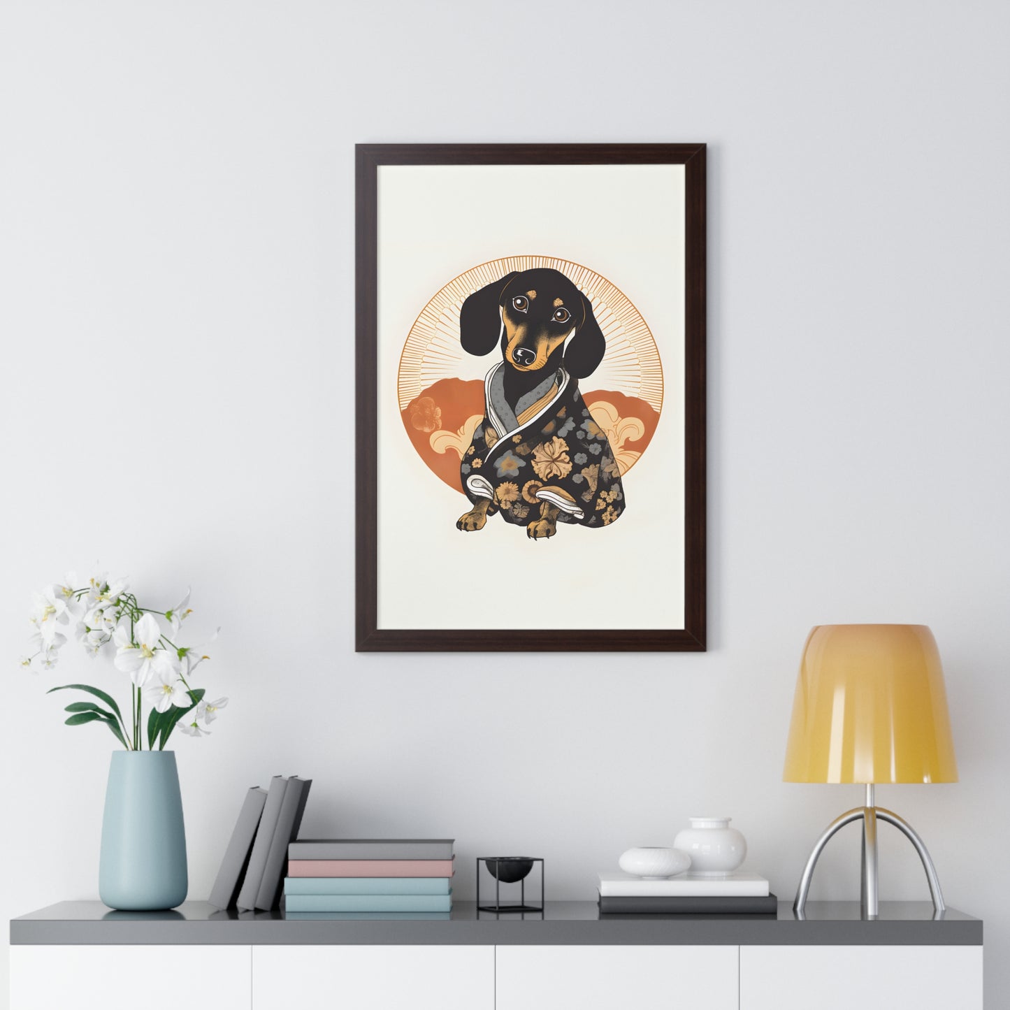 Dachshund Framed Poster - Dachshund Wall Art