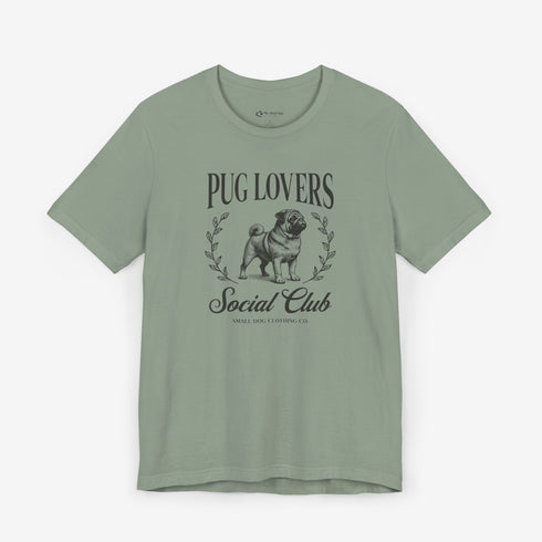Pug Shirt for Women - Pug Lovers Club Tee
