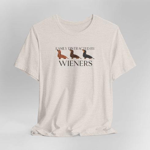 Funny Dachshund T- Shirt for Women - Wiener Dog Tee for Women