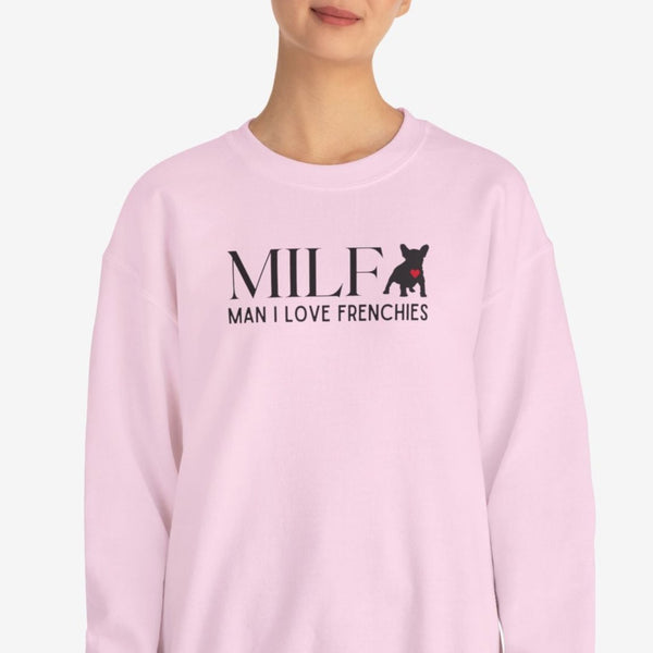 French Bulldog Sweatshirt for Women - Funny Frenchie Mom Sweatshirt