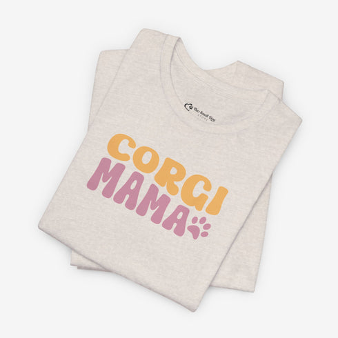Corgi Mom T- Shirt - Corgi Tee for Women