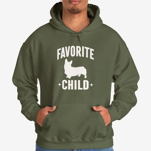 Corgi Men's Hoodie - Best Corgi Dad - Corgi Gift for Men