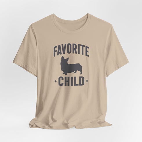 Corgi Mom Shirt - Favorite Child Dog Corgi Owner T-shirt