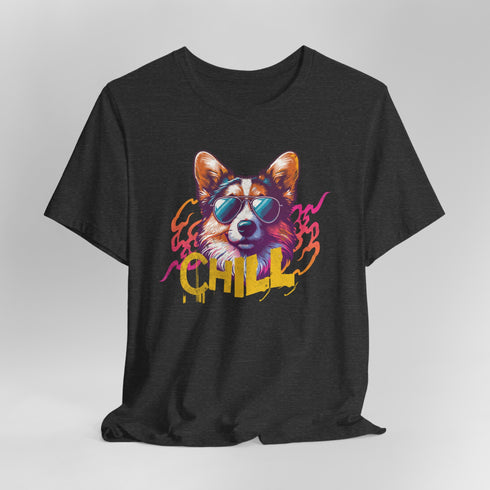 Corgi Graphic T-Shirt - Corgi Shirt for Women