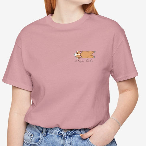 Funny Corgi Tee for Women - Corgi Life Shirt - Corgi Gift