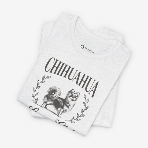 Longhaired Chihuahua Shirt for Women - Chihuahua Lovers Club Tee