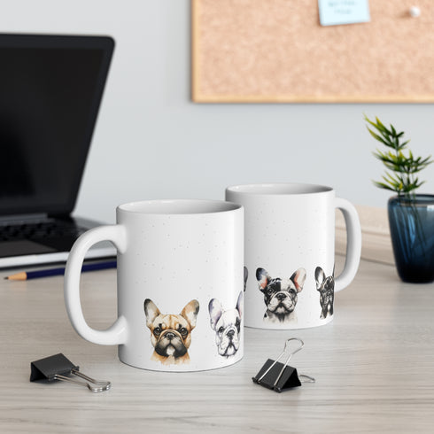 French Bulldog Mug 11oz - Frenchie Lover Gift