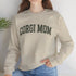 Corgi Sweatshirt for Women - Corgi Mom Crew Sweatshirt