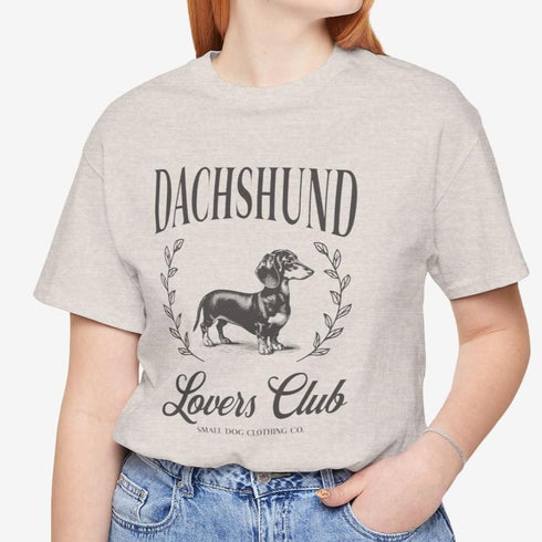 Dachshund Tee for Women - Dachshund Lovers Club Shirt for Women