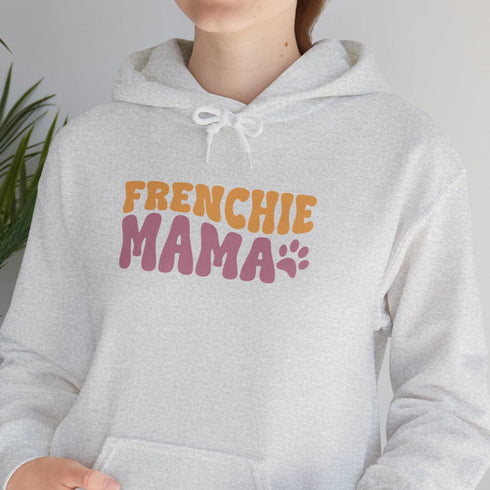Frenchie Mom Hoodie for Women - Retro French Bulldog Hoodie