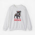 French Bulldog Sweatshirt - Pardon my French - Frenchie Sweatshirt for Women