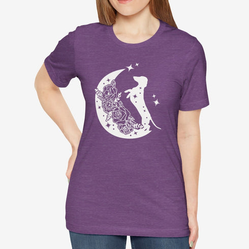 Cute Dachshund T-Shirt - Dachshund Moon Shirt