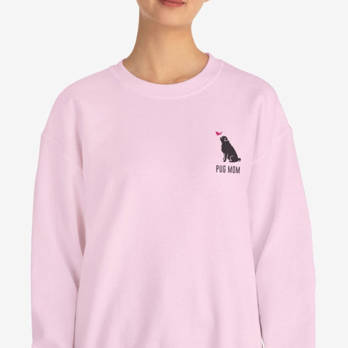 Pug Sweatshirt for Women - Pug Mom Sweatshirt