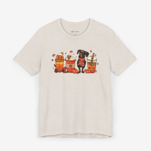 Dachshund T- Shirt for Women - Dachshund Autumn Shirt