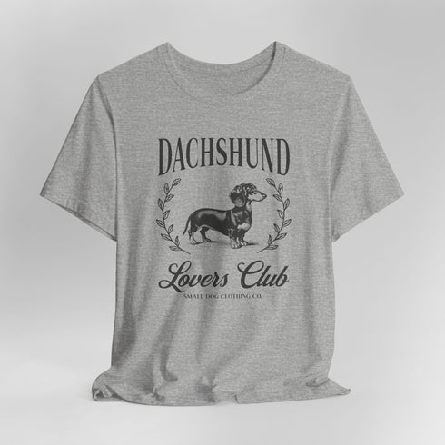 Dachshund Tee for Women - Dachshund Lovers Club Shirt for Women