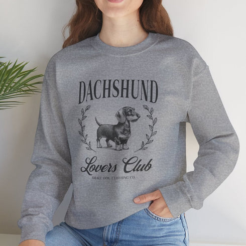 Wirehaired Dachshund Sweatshirt for Women - Crew Sweatshirt