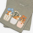 corgi t shirt for women. Color sandstone