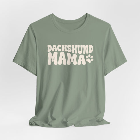 Dachshund Mama Retro Shirt - Dachshund Mom T-Shirt