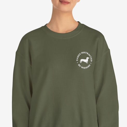 Dachshund Funny Sweatshirt for Women - Wiener Dog Sweatshirt