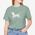 Dachshund Shirt for Women - Floral Dachshund Tee