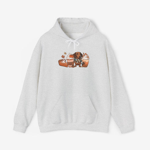 Dachshund Autumn Hoodie for Women - Wiener Dog Fall Hoodie