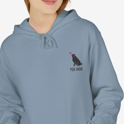 Pug Mom Hoodie for Women