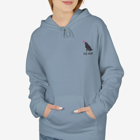 Pug Mom Hoodie for Women