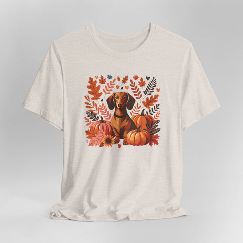 Dachshund Fall Shirt for Women - Dachshund Autumn Tee
