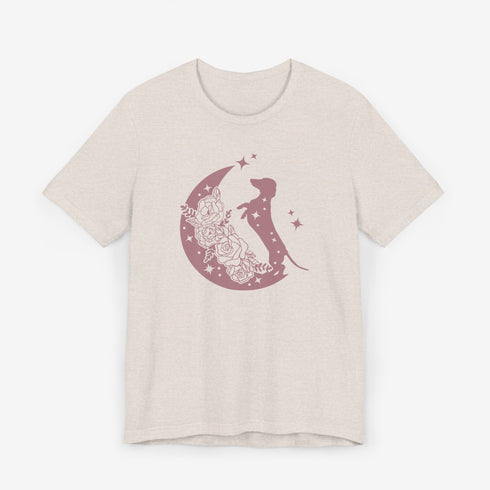 Cute Dachshund T-Shirt - Dachshund Moon Shirt