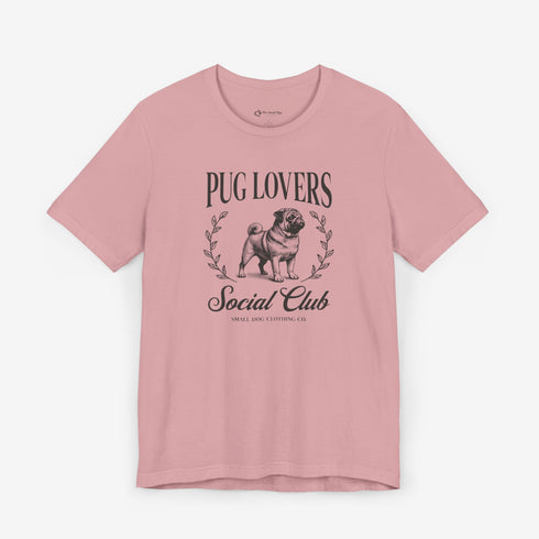 Pug Shirt for Women - Pug Lovers Club Tee
