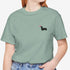 Longhaired Dachshund T- Shirt for Women