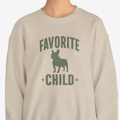 French Bulldog Sweatshirt for Women - Funny Frenchie Mom Sweatshirt