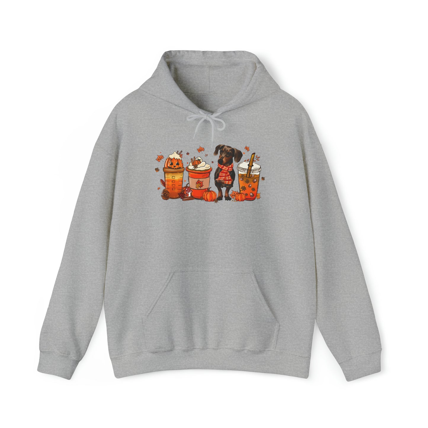 Dachshund Hoodie - Dachshund Autumn Sweatshirt - Dachshund Gift