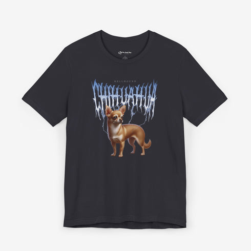 Chihuahua Metal T- Shirt for Women - Funny Chihuahua Tee for Women