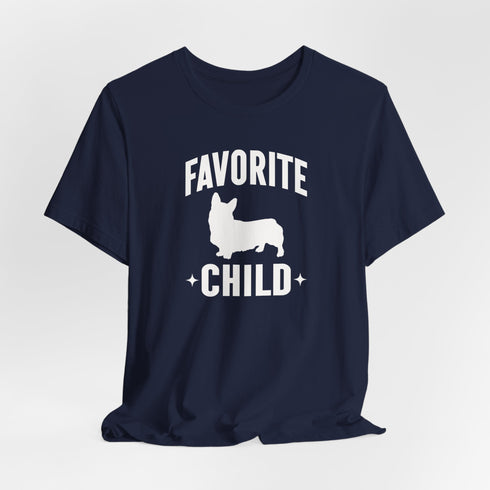 Corgi Mom Shirt - Favorite Child Dog Corgi Owner T-shirt