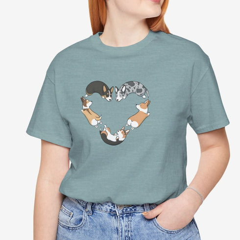 Corgi Shirt for Women - Corgi Lover Tee - Corgi Gift