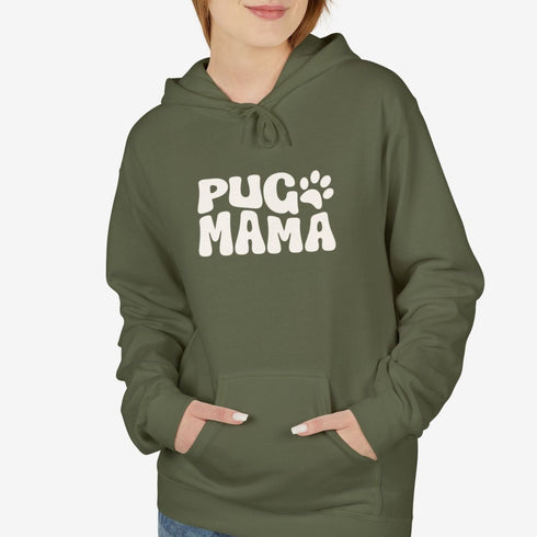 Pug Mom Hoodie for Women