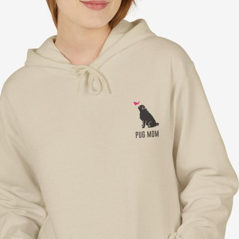 Pug Mom Hoodie for Women