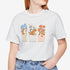 corgi t shirt for women. Color ash