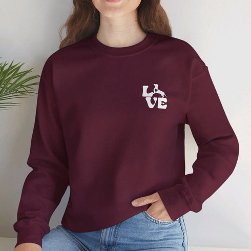 Dachshund Sweatshirt for Women - Dachshund Love Sweatshirt
