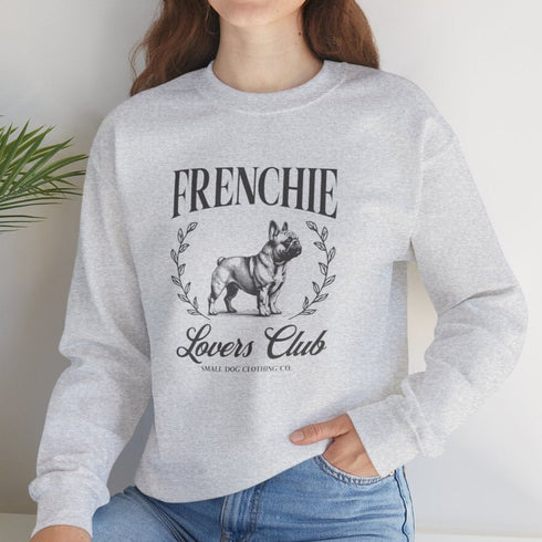 French Bulldog Sweatshirt for Women - Frenchie Lovers Club Sweatshirt